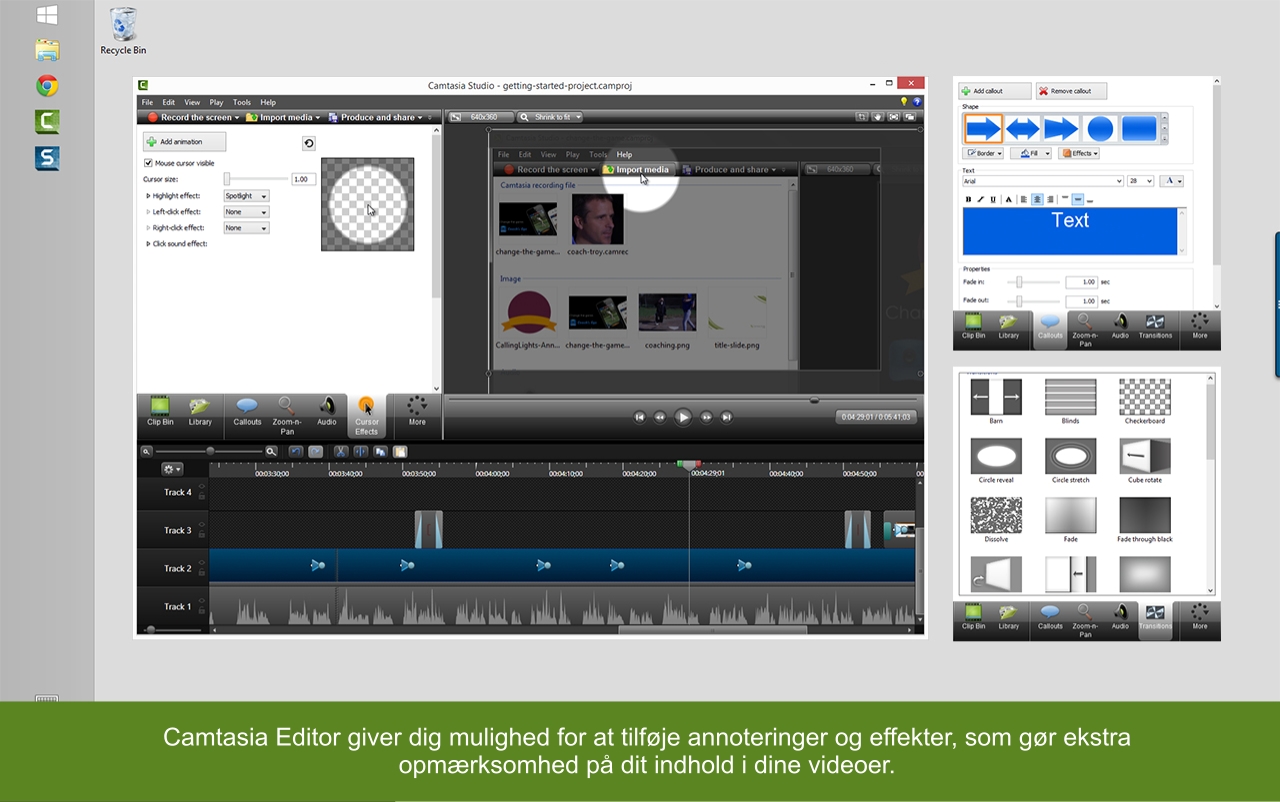 Camtasia-editor